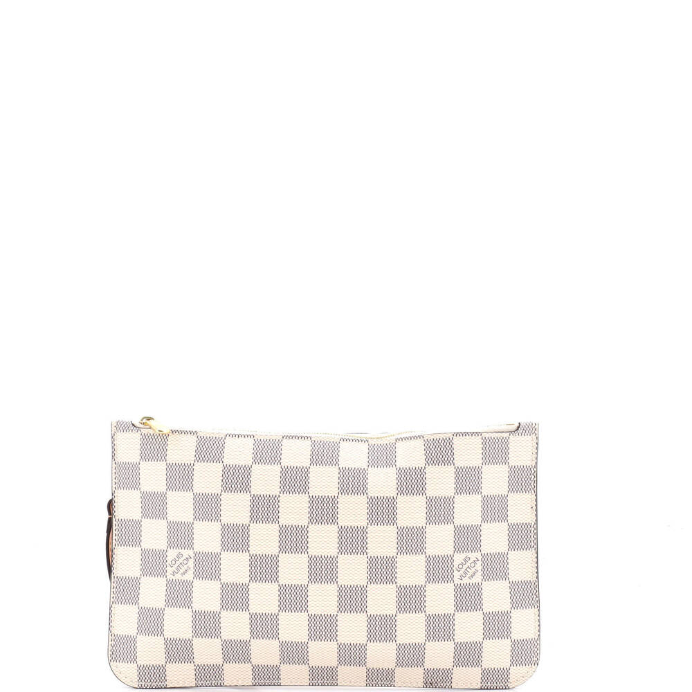 Louis Vuitton Large Neverfull Pochette Damier